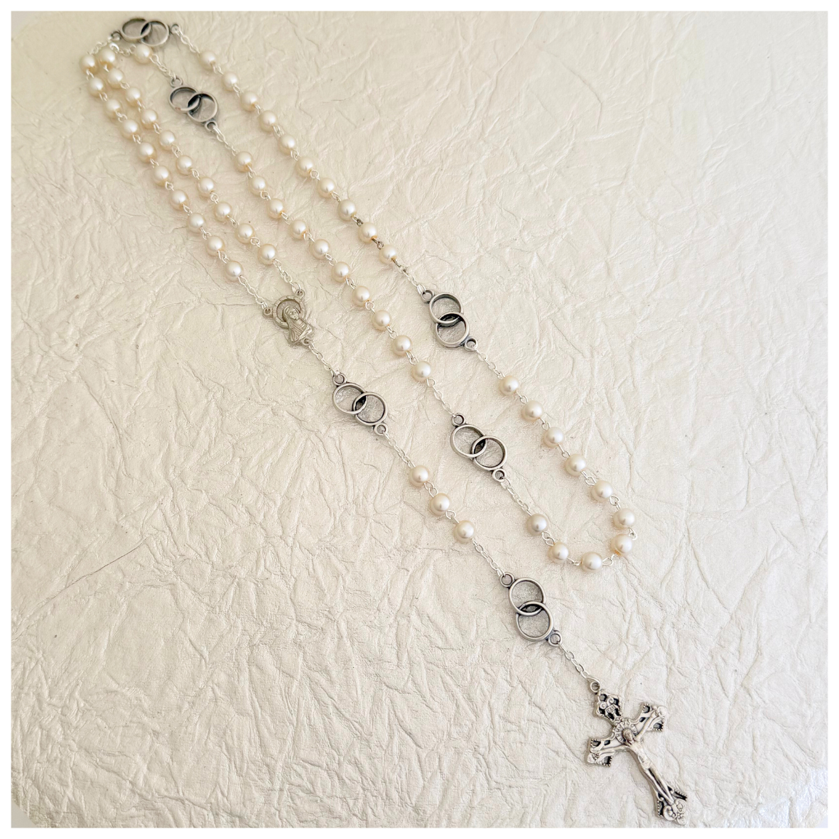 ROSARIO PERLA ARGOLLA DE MATRIMONIO