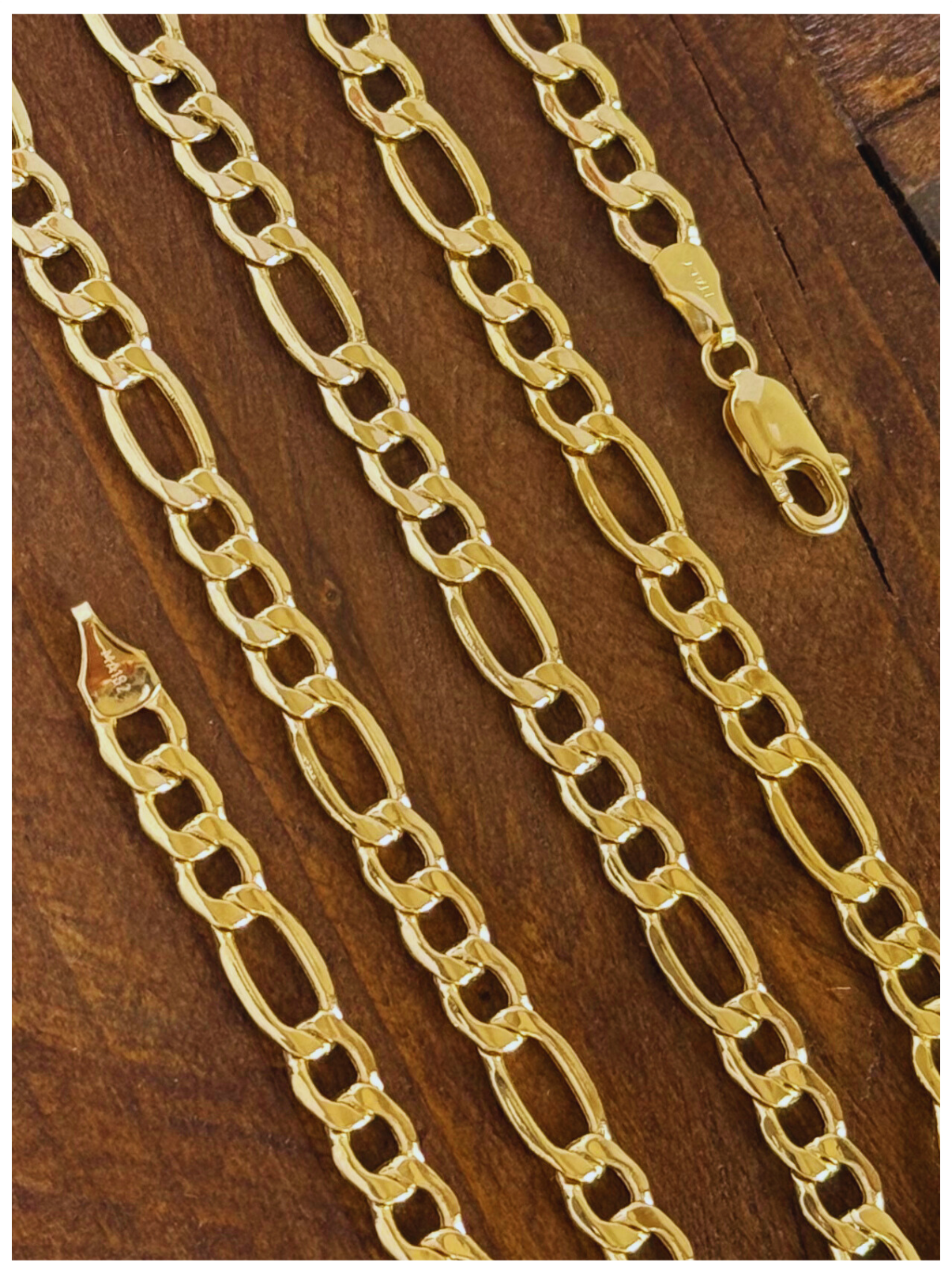 10K HOLLOW GOLD CARTIER CHAIN