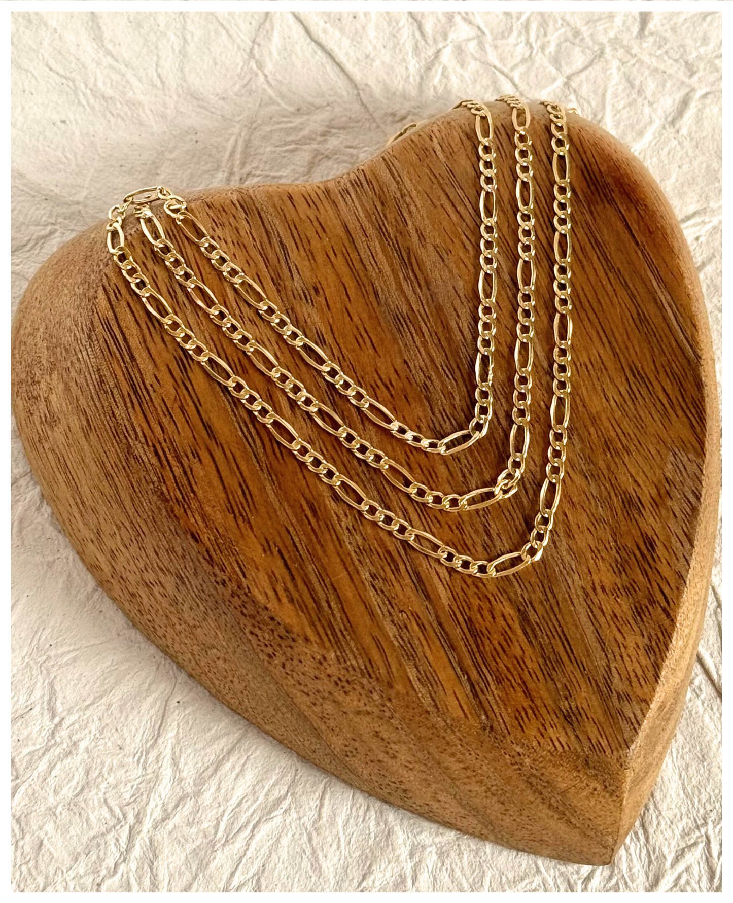 CADENA FIGARO ORO 14K