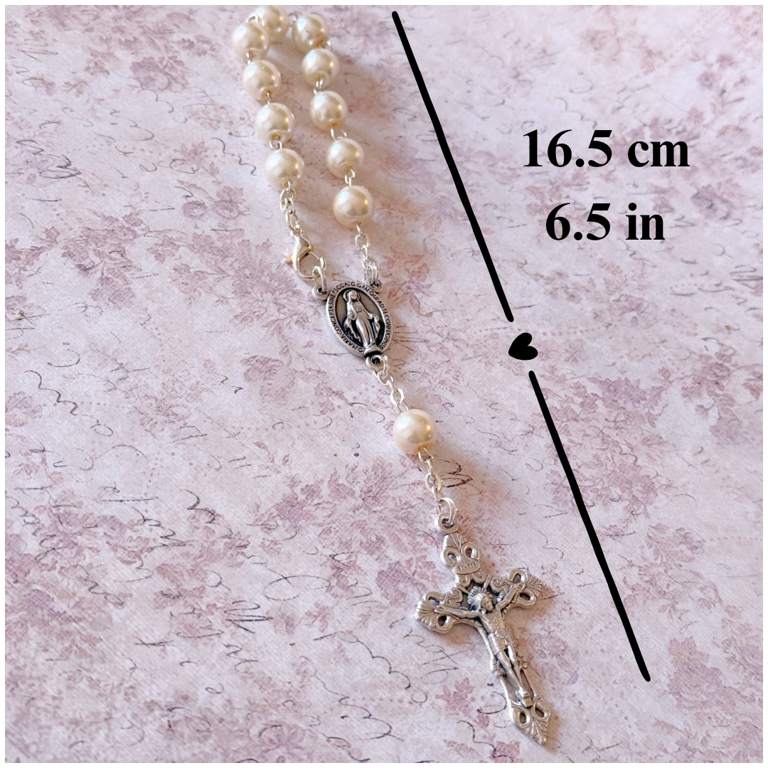 DECENARIO PERLA VIRGEN MILAGROSA