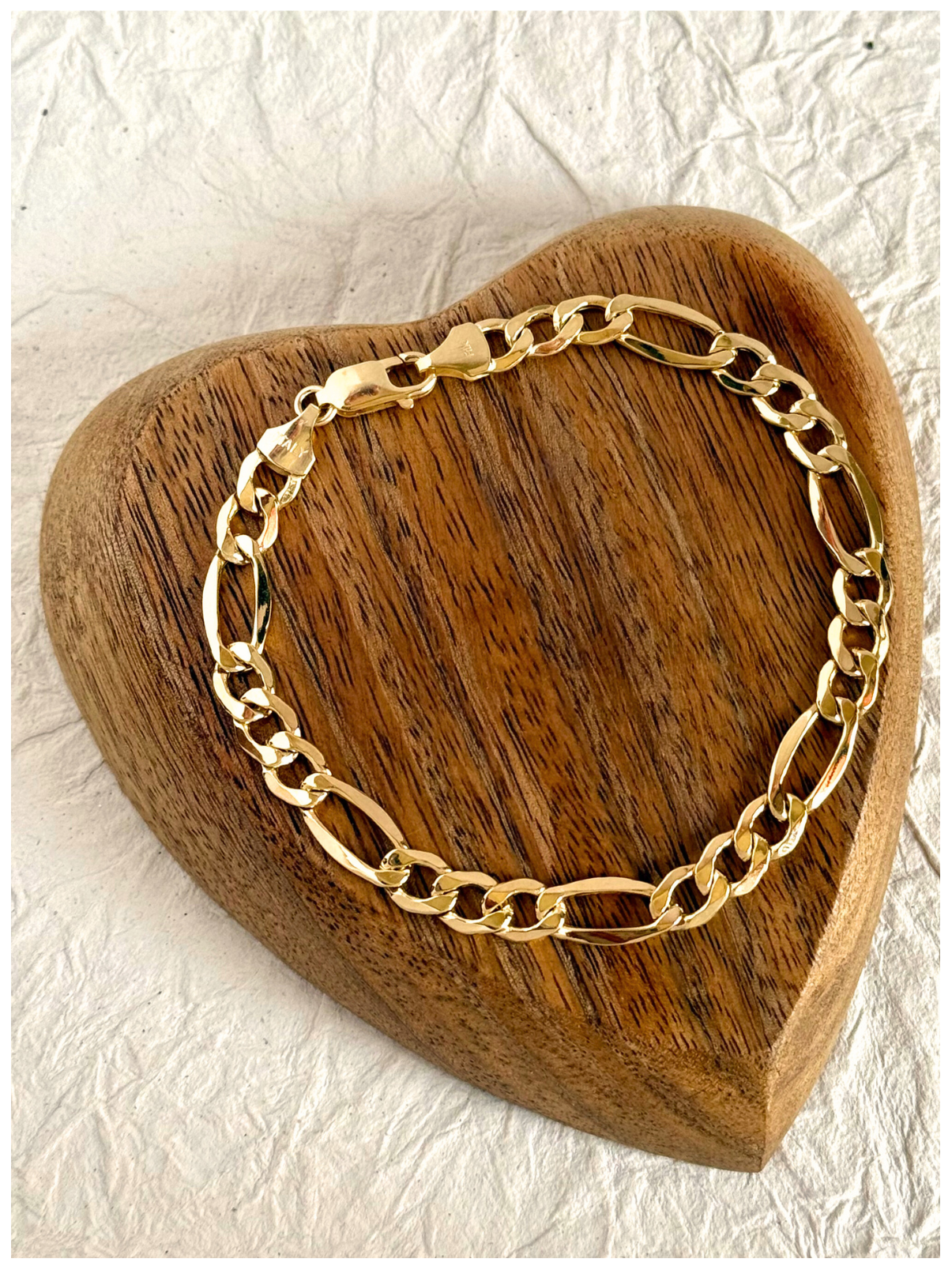 CADENA Y PULSERA CARTIER HUECA ORO 10K