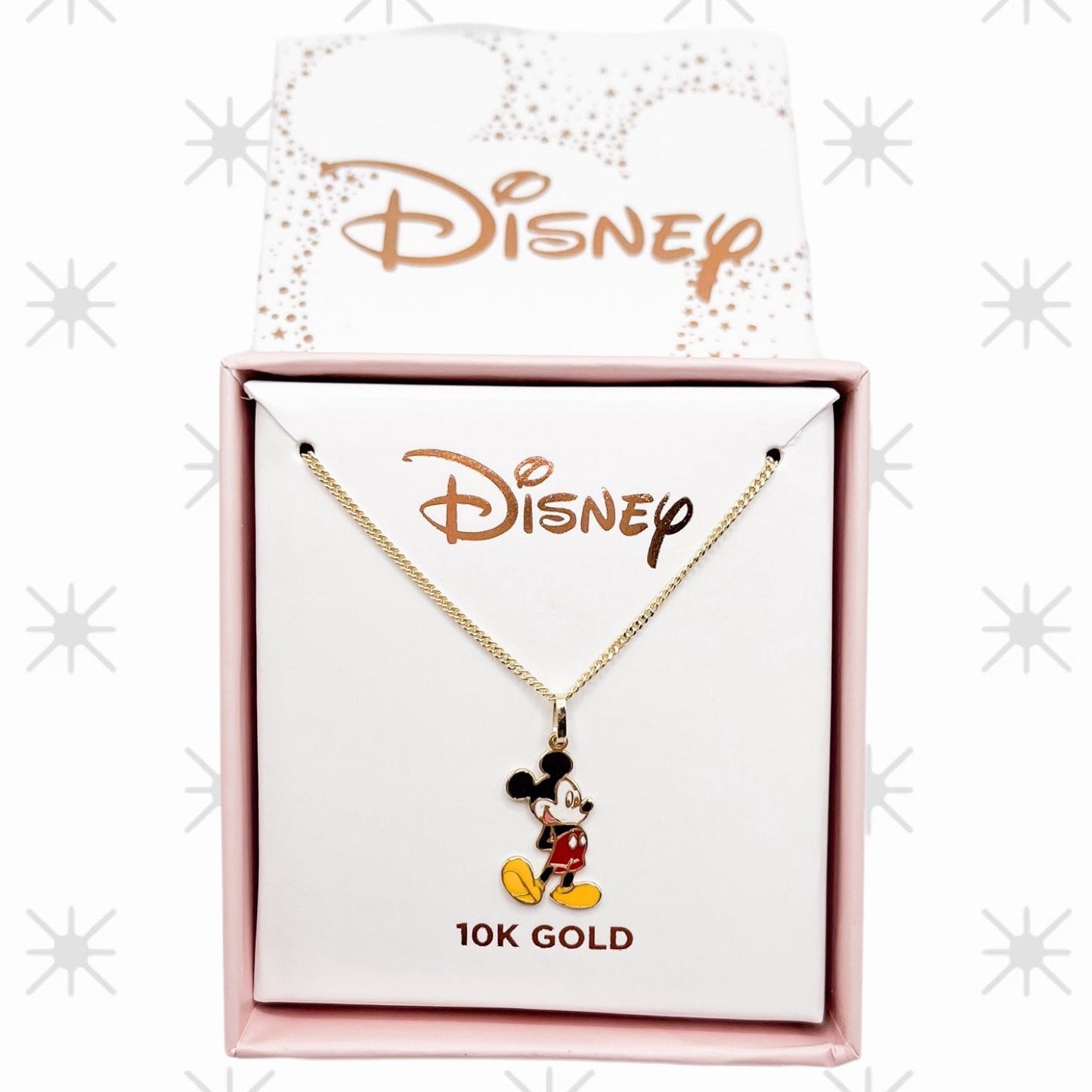 COLLAR MICKEY DISNEY ORO 10K