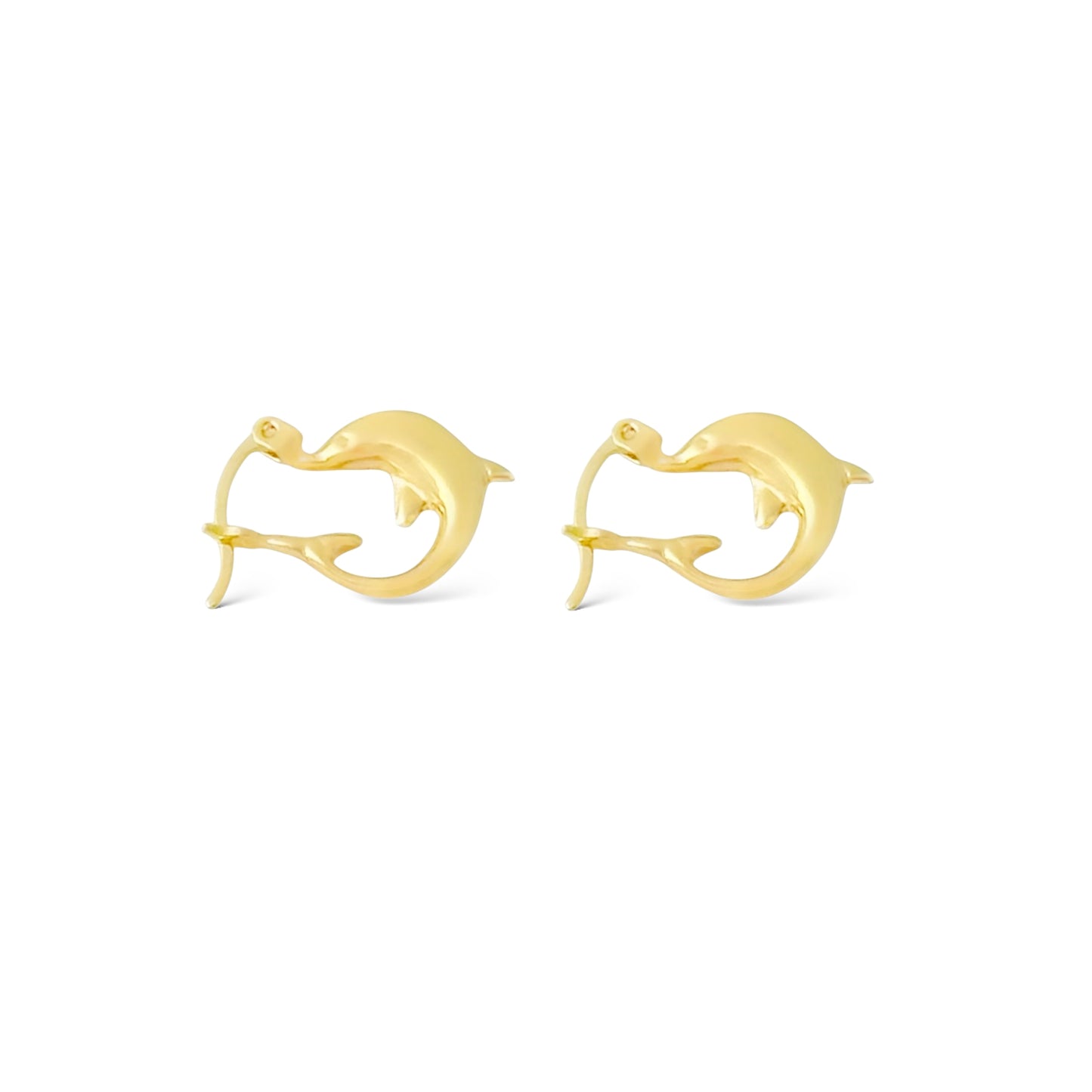 ARRACADA DELFIN ORO 10K