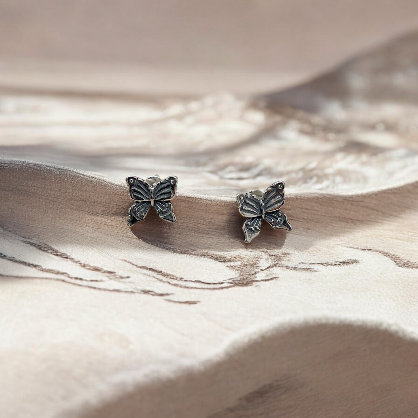 ARETE MARIPOSA PLATA .925