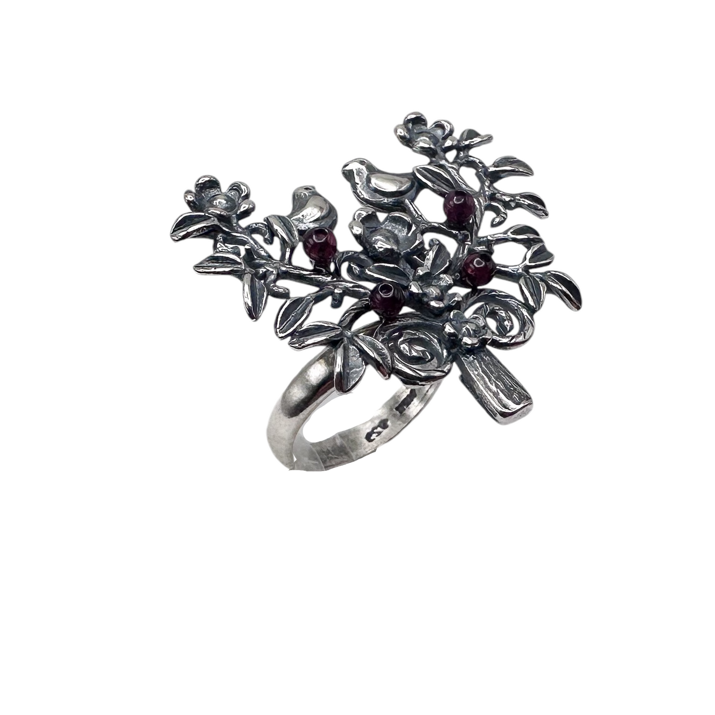 ANILLO ARBOL DE LA AMISTAD PLATA .925