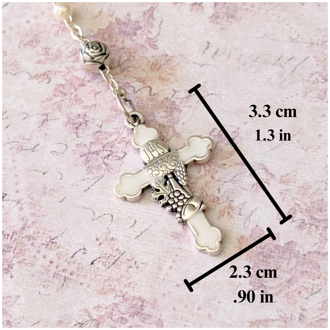 ROSARIO PRIMERA COMUNION PERLA