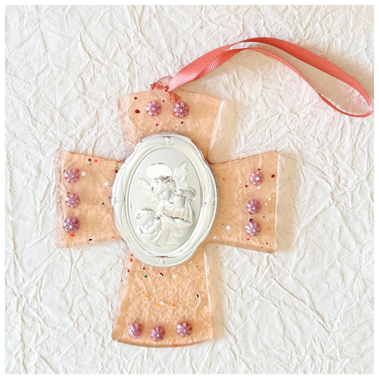 CRUZ ANGEL DE MI GUARDA EN PLATA