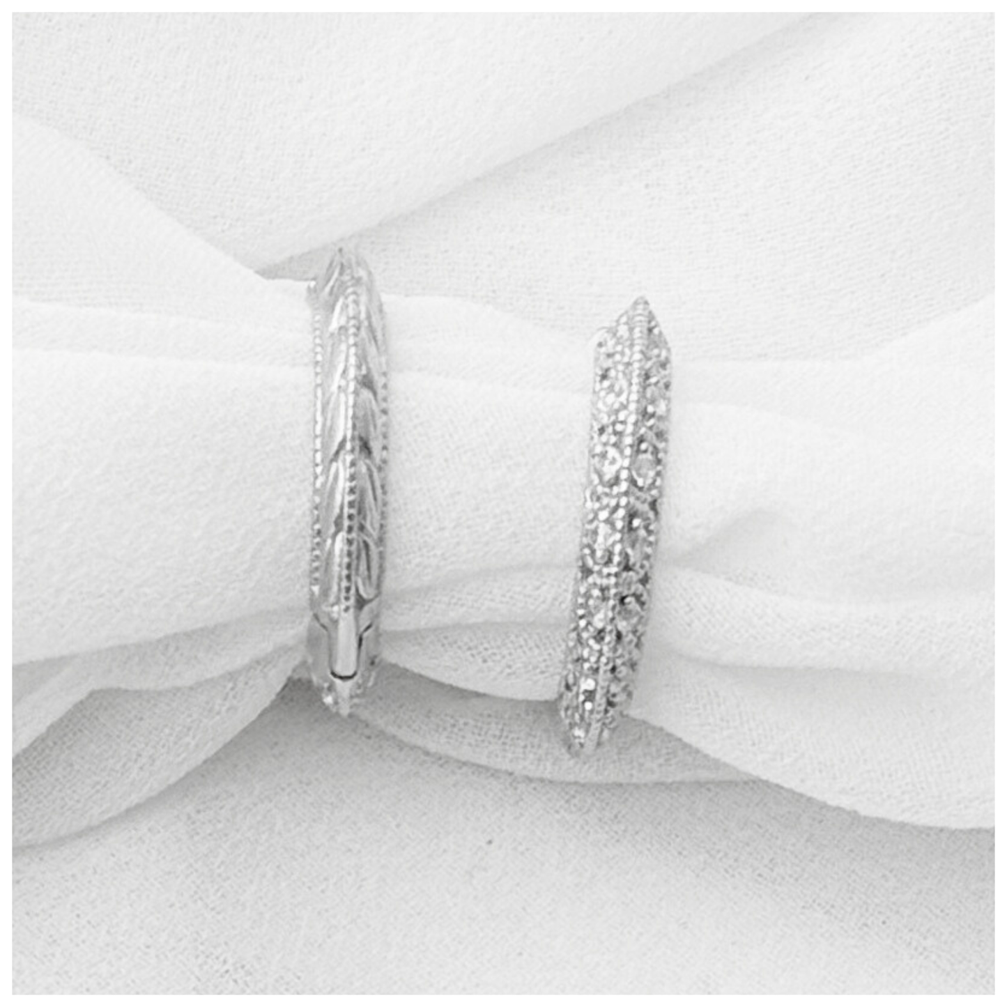 ARETE CON CIRCONIA PAVE PLATA .925 RODIO