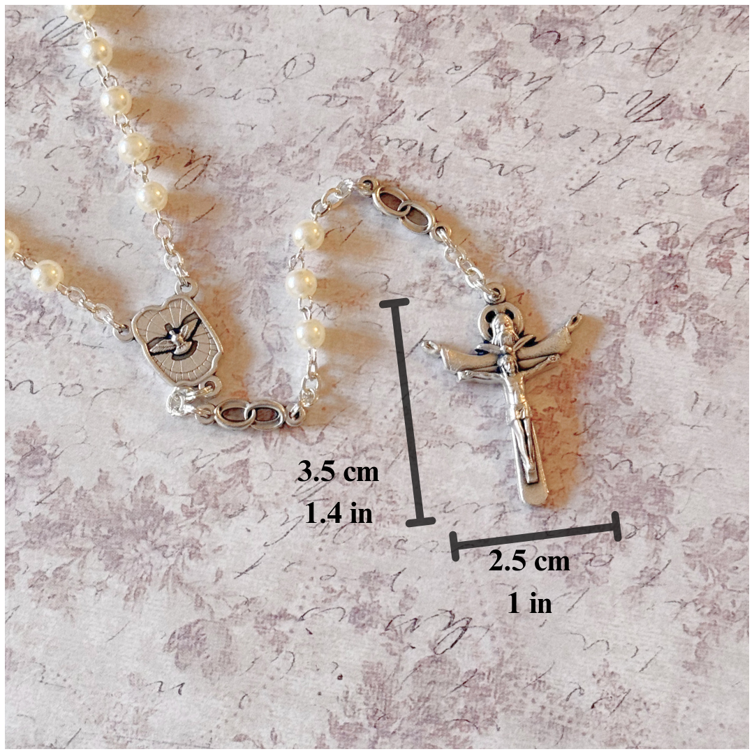 ROSARIO SAGRADA FAMILIA PERLA BODA