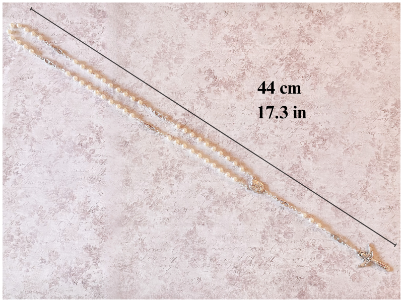 ROSARIO SAGRADA FAMILIA PERLA BODA