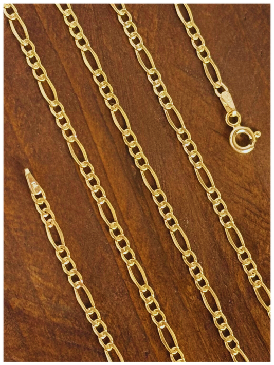 CADENA FIGARO ORO 14K