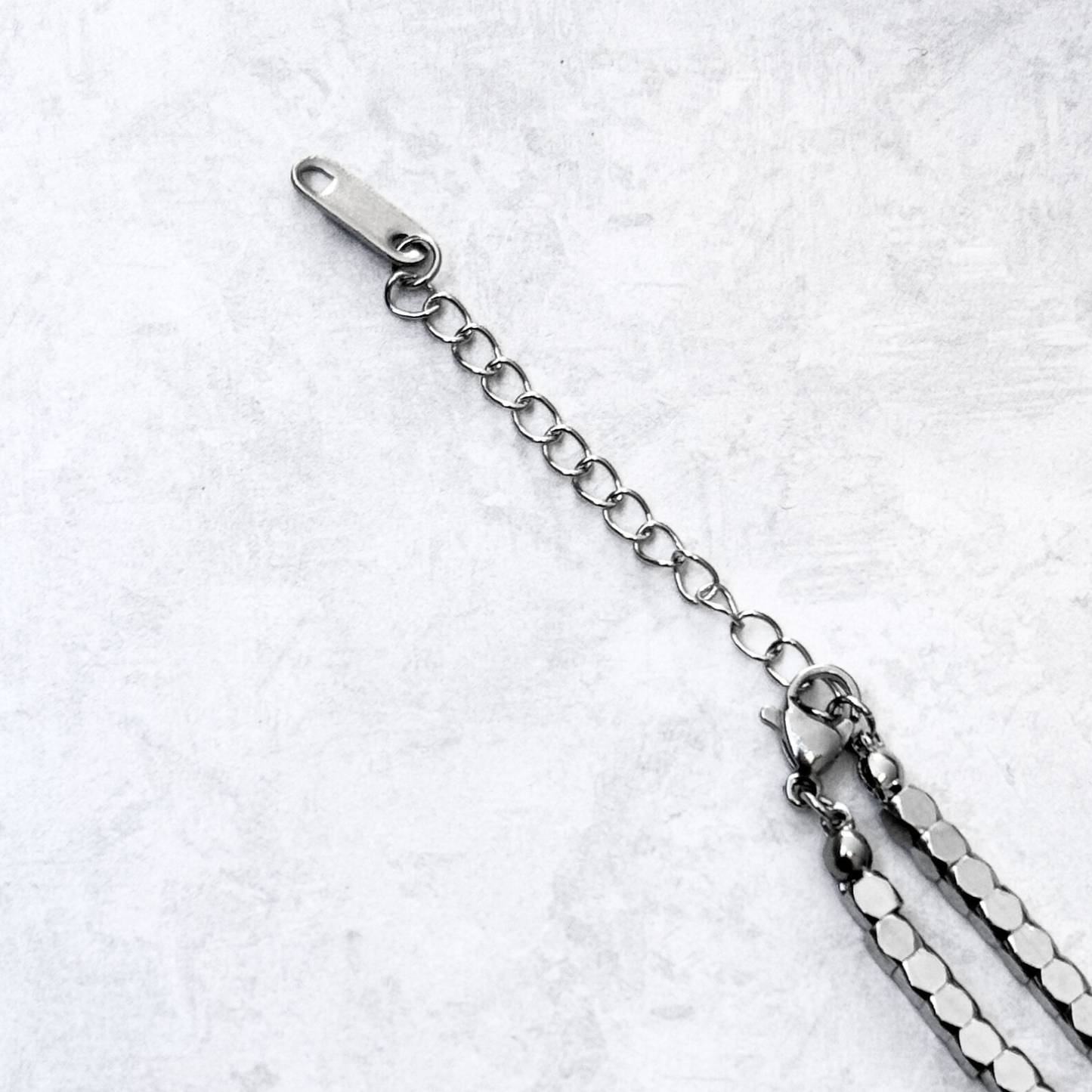 GARGANTILLA PERLA ACERO