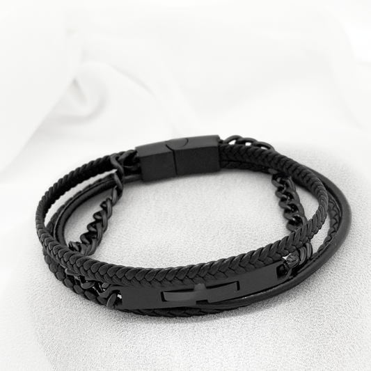 PULSERA ACERO C 3H CABALLERO