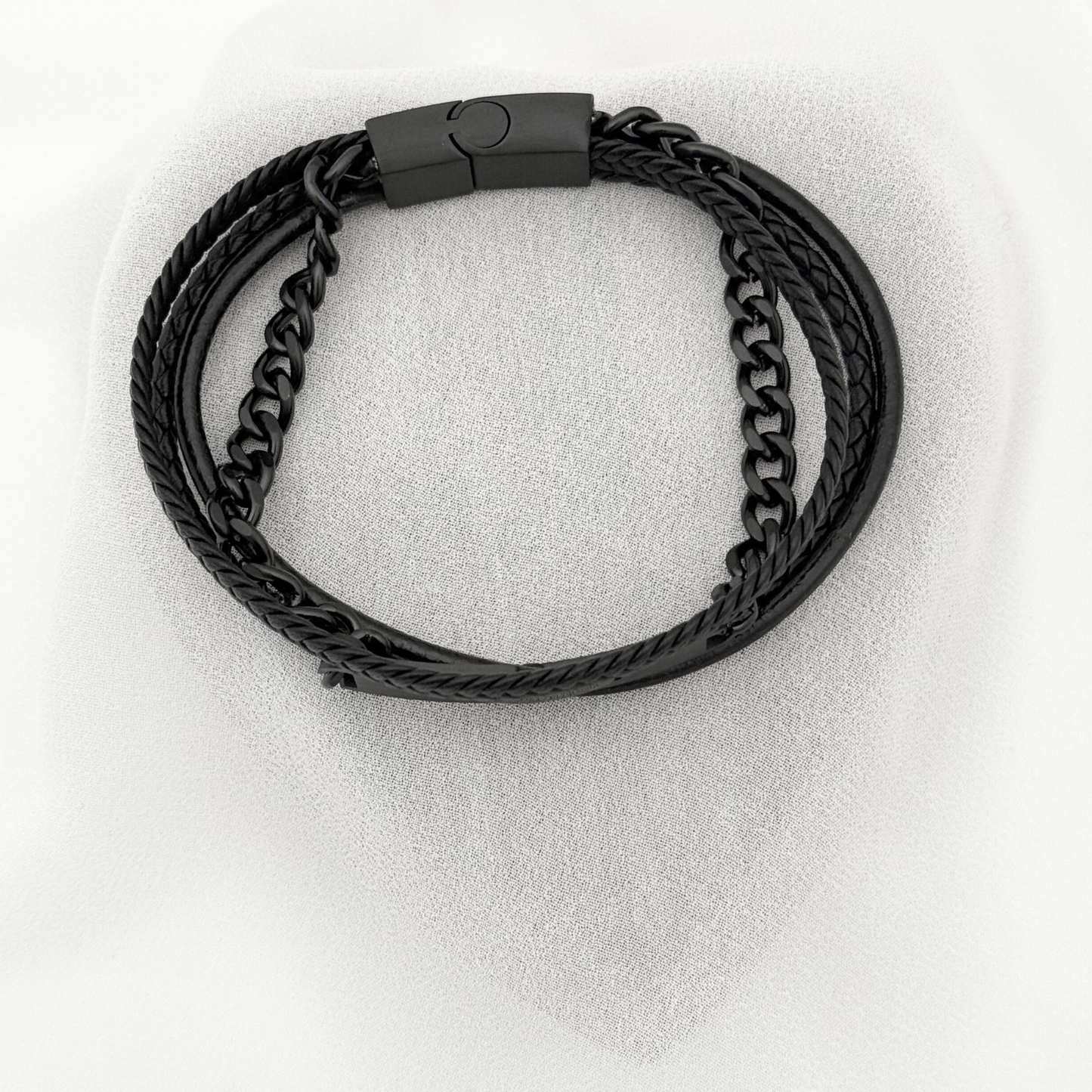 PULSERA ACERO C 3H CABALLERO