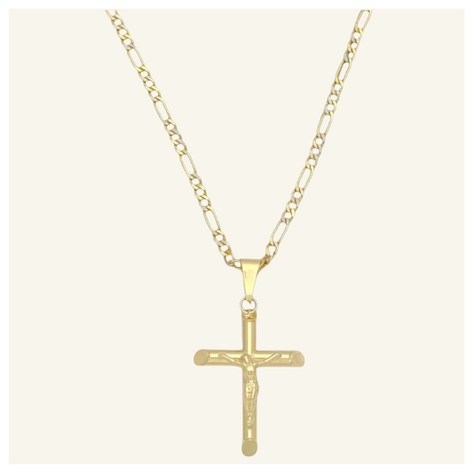 COLLAR  CRISTO  ORO 10K