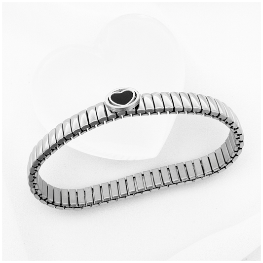 PULSERA CORAZON ACERO