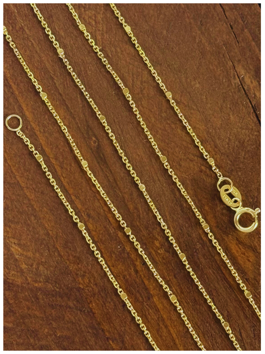 10K GOLD ANCHOR CHAIN 