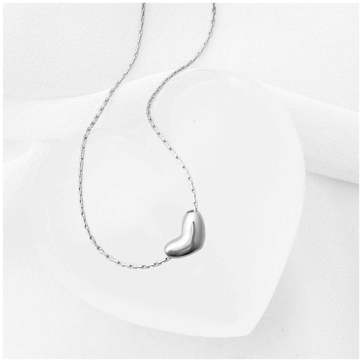 GARGANTILLA CORAZON ACERO