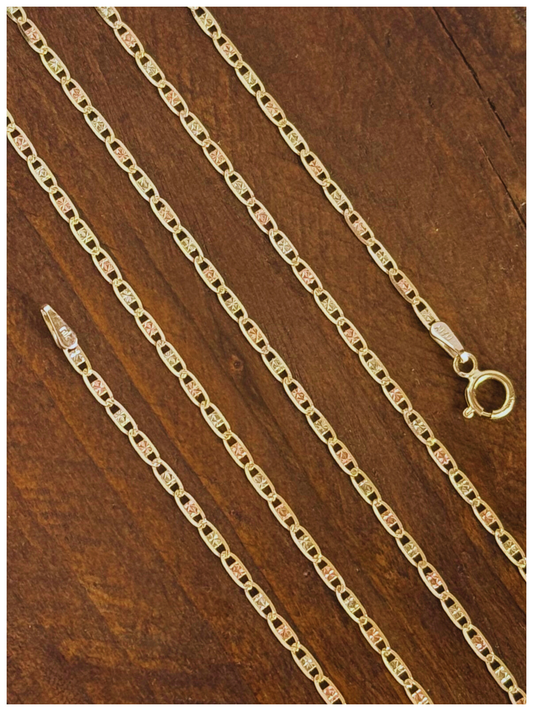 10K GOLD DIAMOND CHAIN 