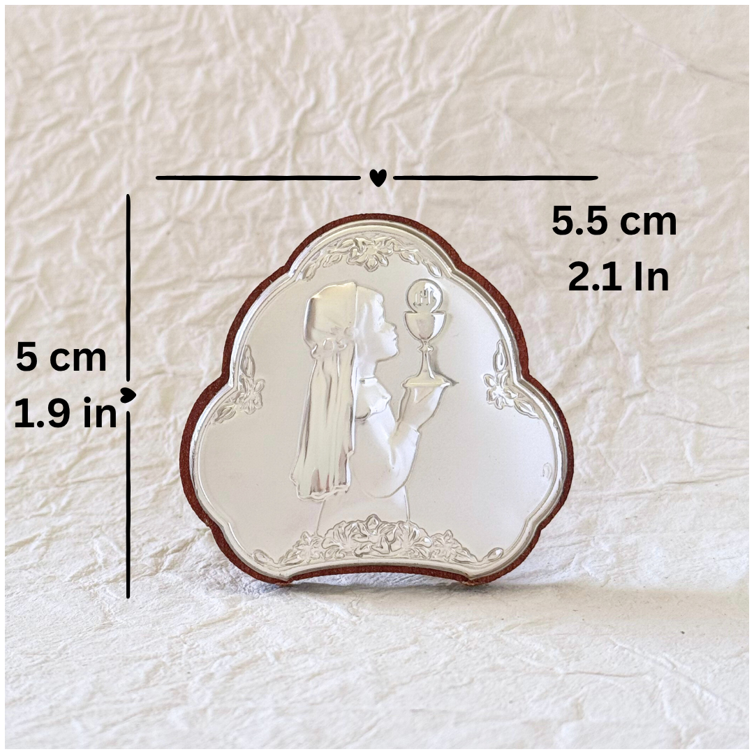 RETABLO PRIMERA COMUNION PLATA