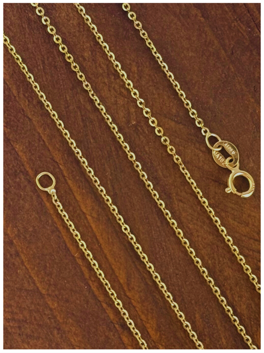 10K GOLD ANCHOR CHAIN 