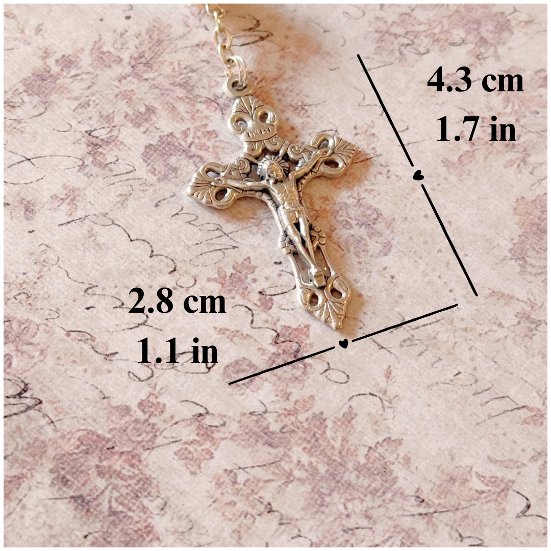 DECENARIO  PERLA VIRGEN MILAGROSA