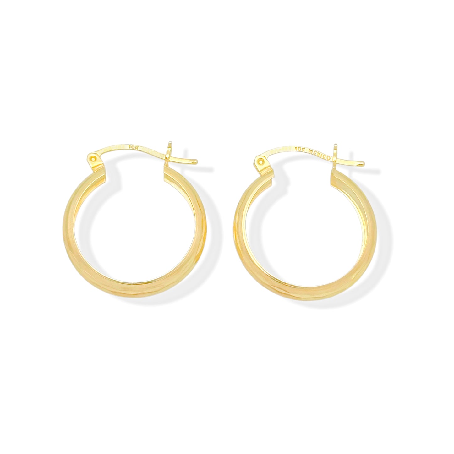 ARRACADA  DIAMANTADA RAYAS  ORO 10K