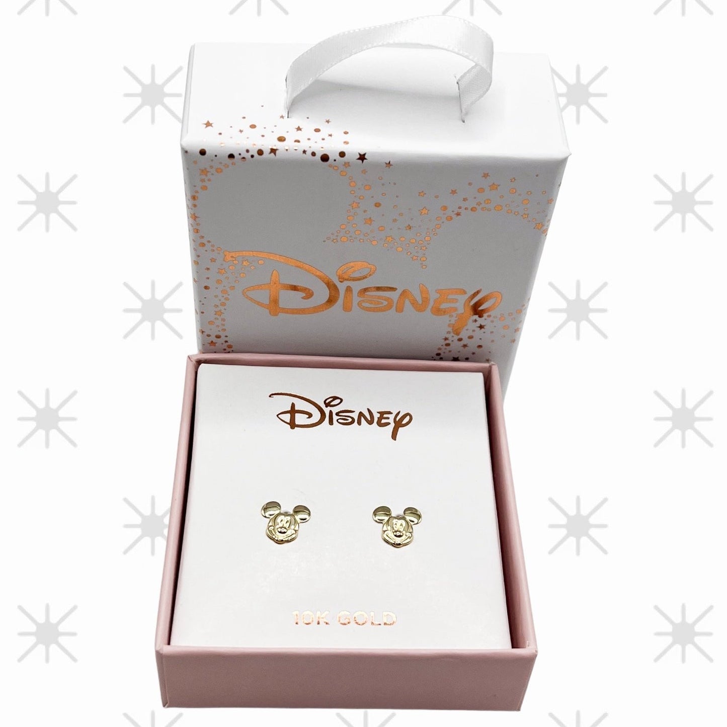BROQUEL MICKEY FACE DISNEY ORO 10K