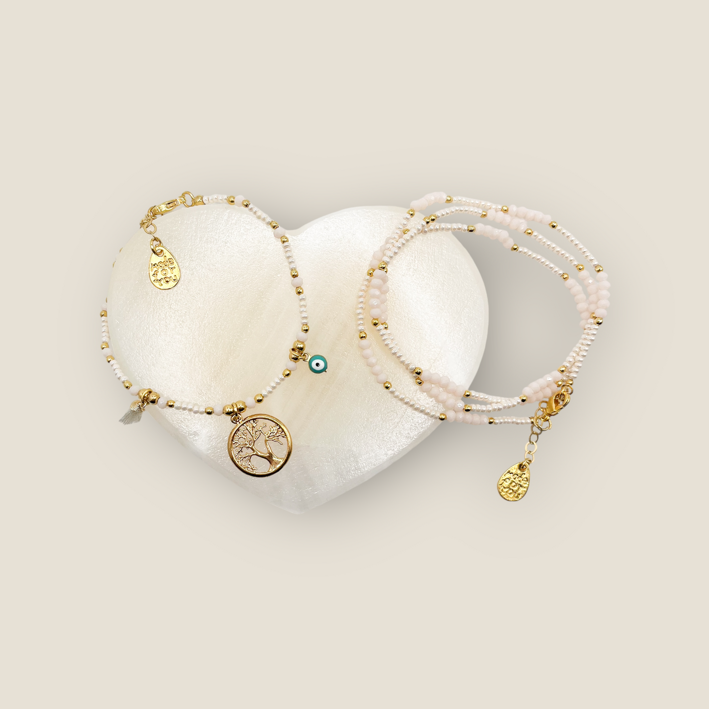 PULSERA CHAQUIRA  ARBOL DE LA VIDA CHAPA