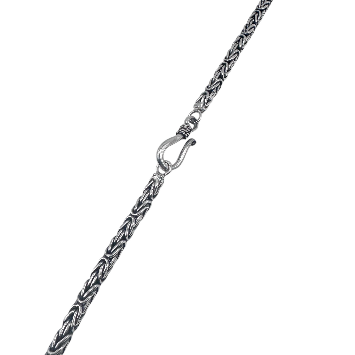 COLLAR CRUZ TURQUESA PLATA .925