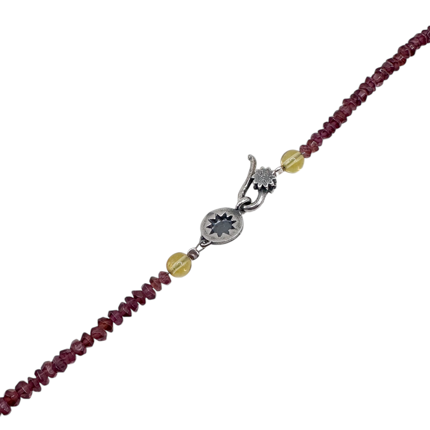 SET CORAZON COLIBRI AMBAR PLATA .925