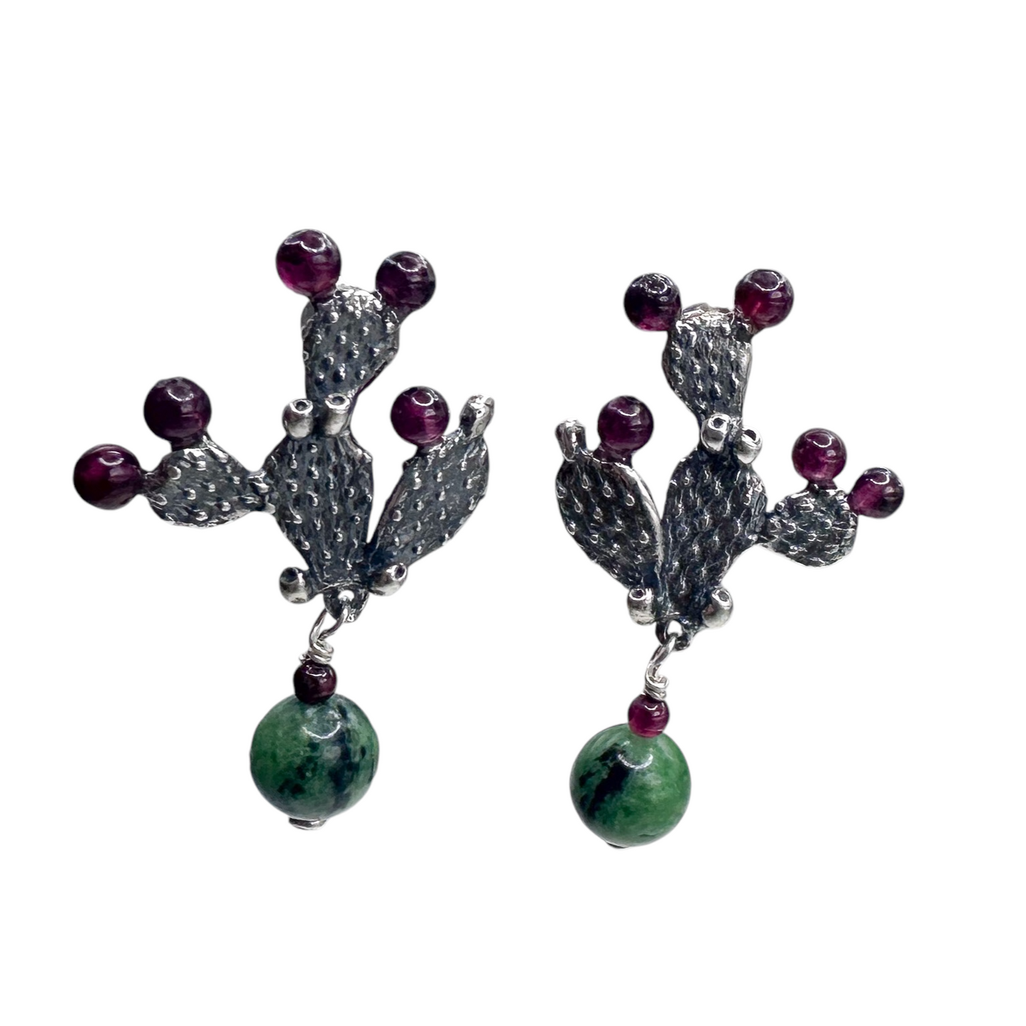 ARETE NOPALES PLATA .925