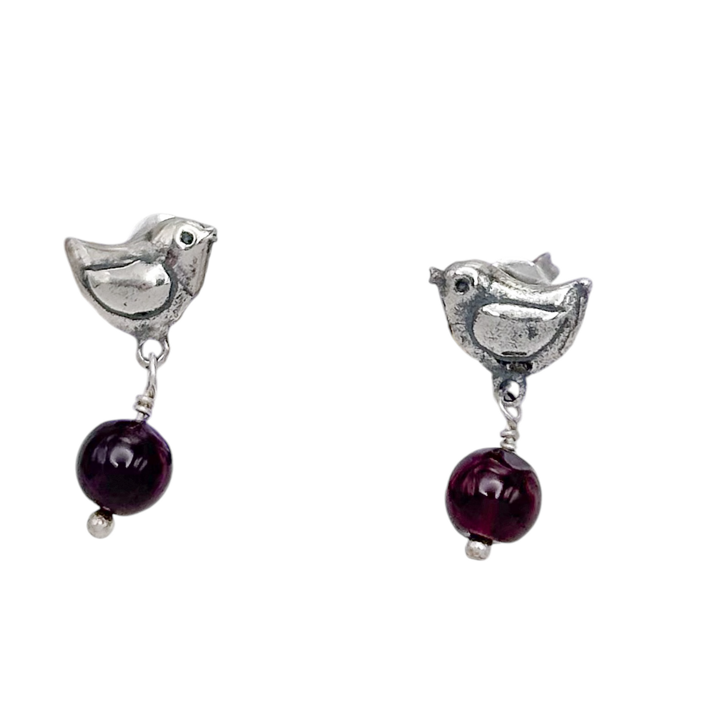 ARETE PAJARITO PLATA .925