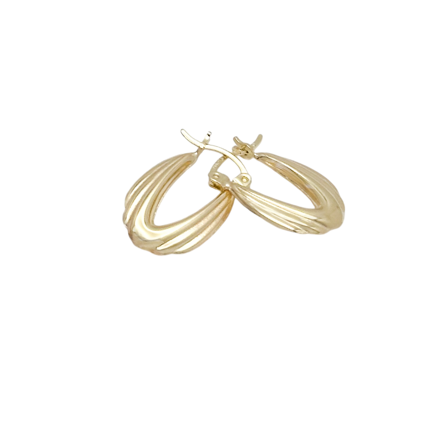 ARRACADA OVAL ALI  ORO 10K