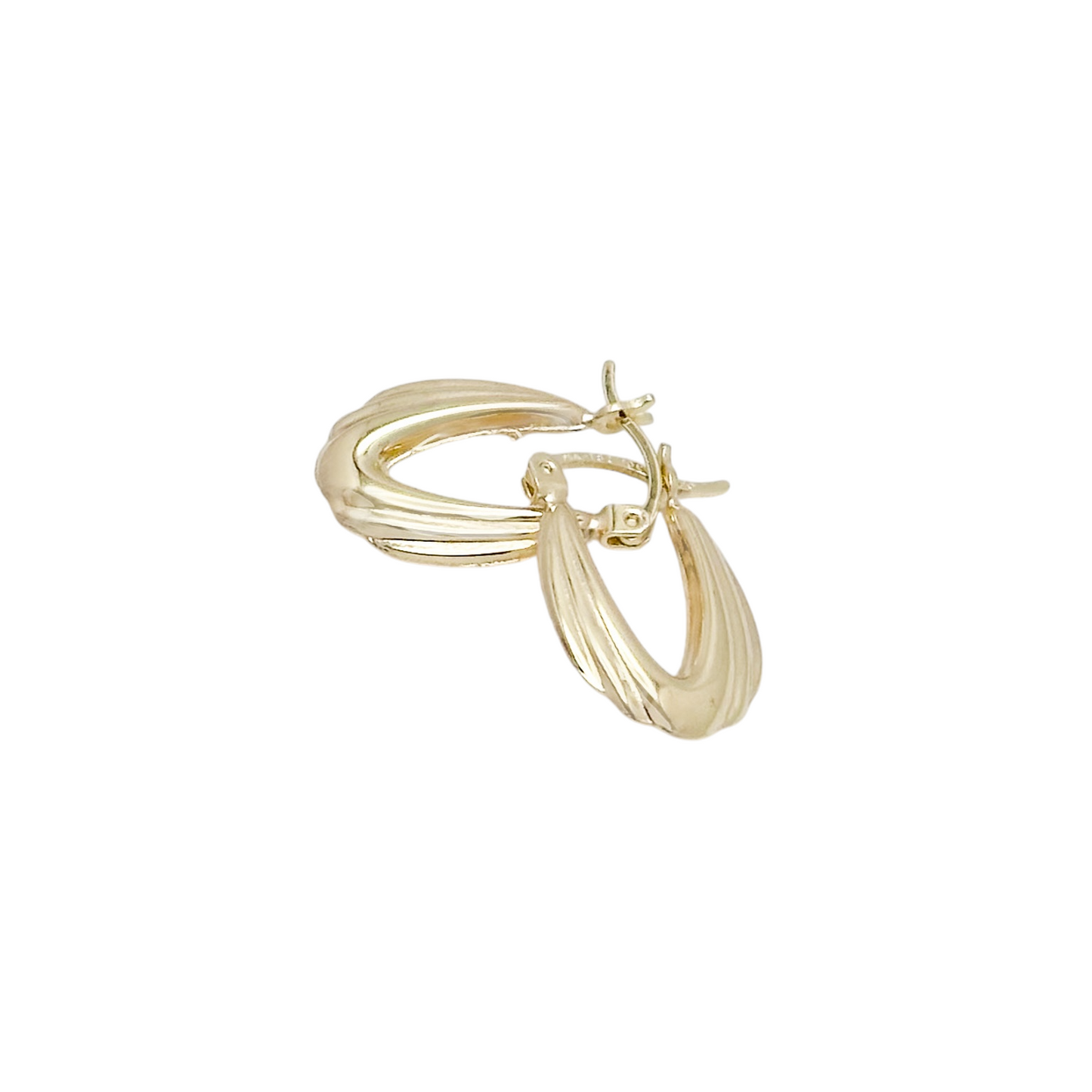 ARRACADA OVAL ALI  ORO 10K