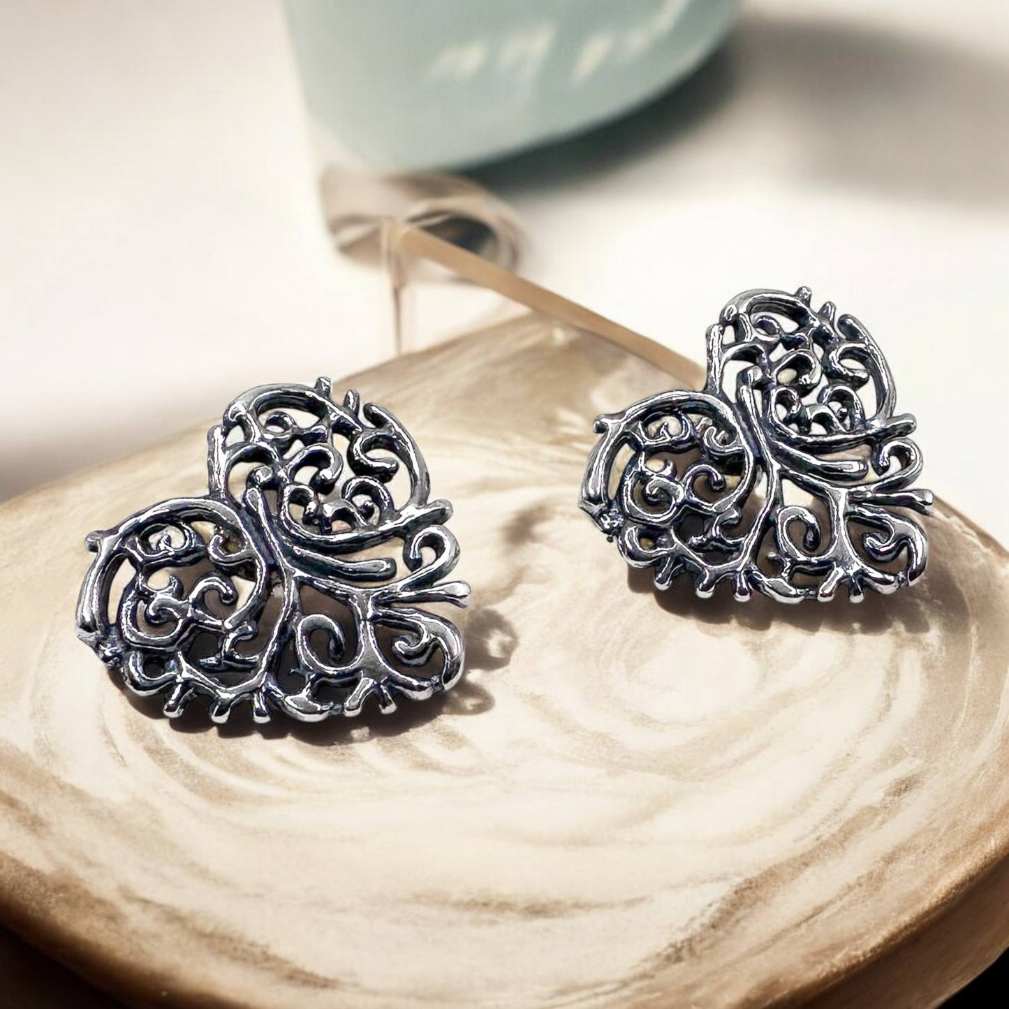 ARETE CORAZON GUIAS PLATA .925