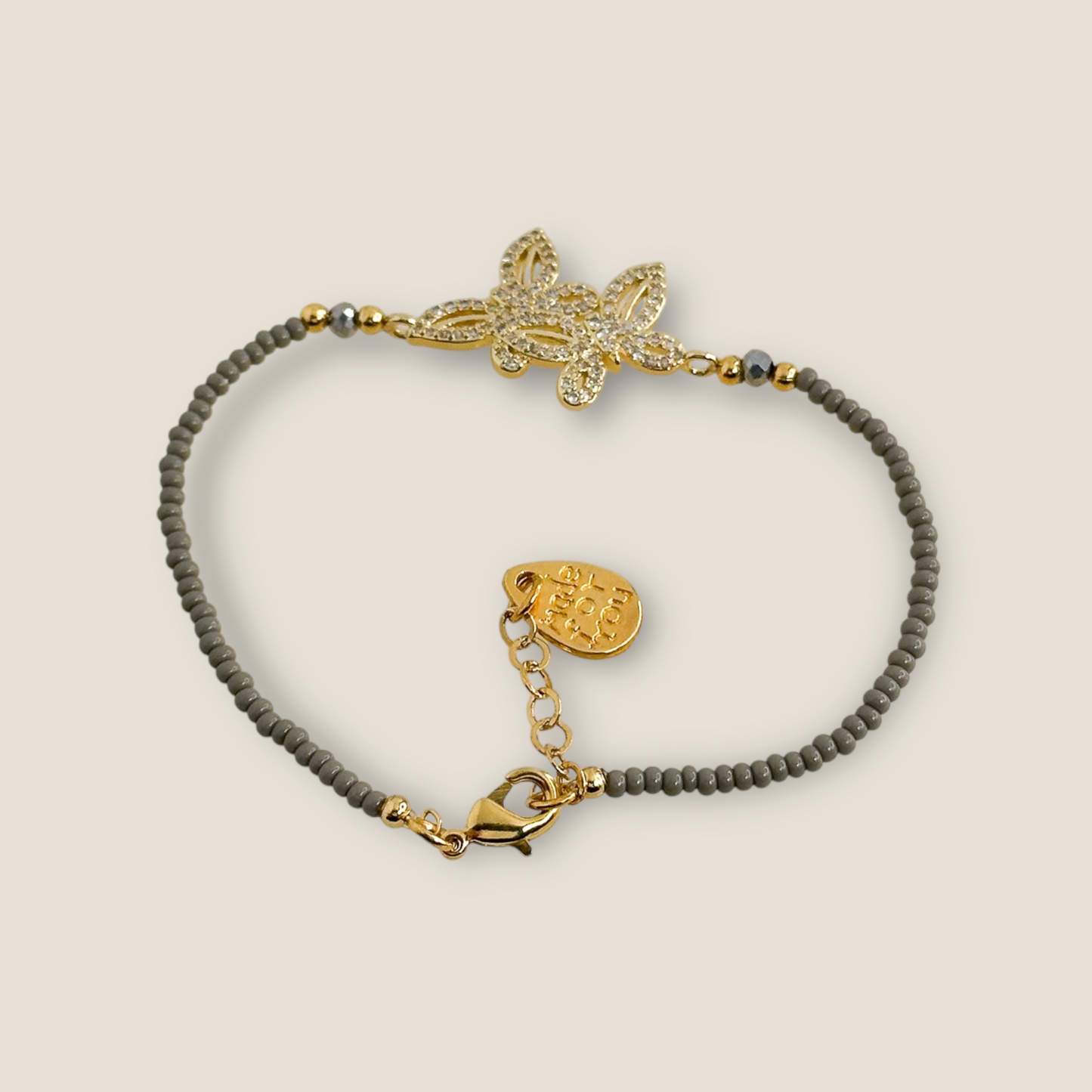PULSERA CHAQUIRA  MARIPOSA CHAPA