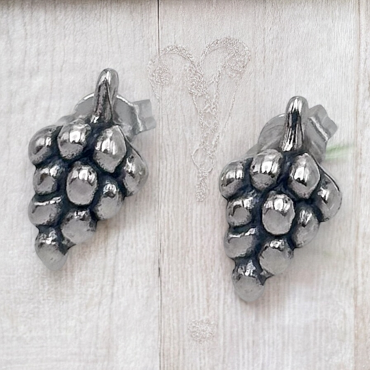 ARETE UVAS PLATA .925