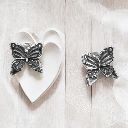 ARETE MARIPOSA PLATA .925