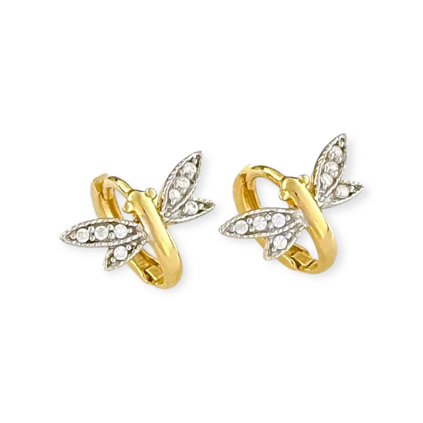 HUGIE LIBELULA ORO 14K