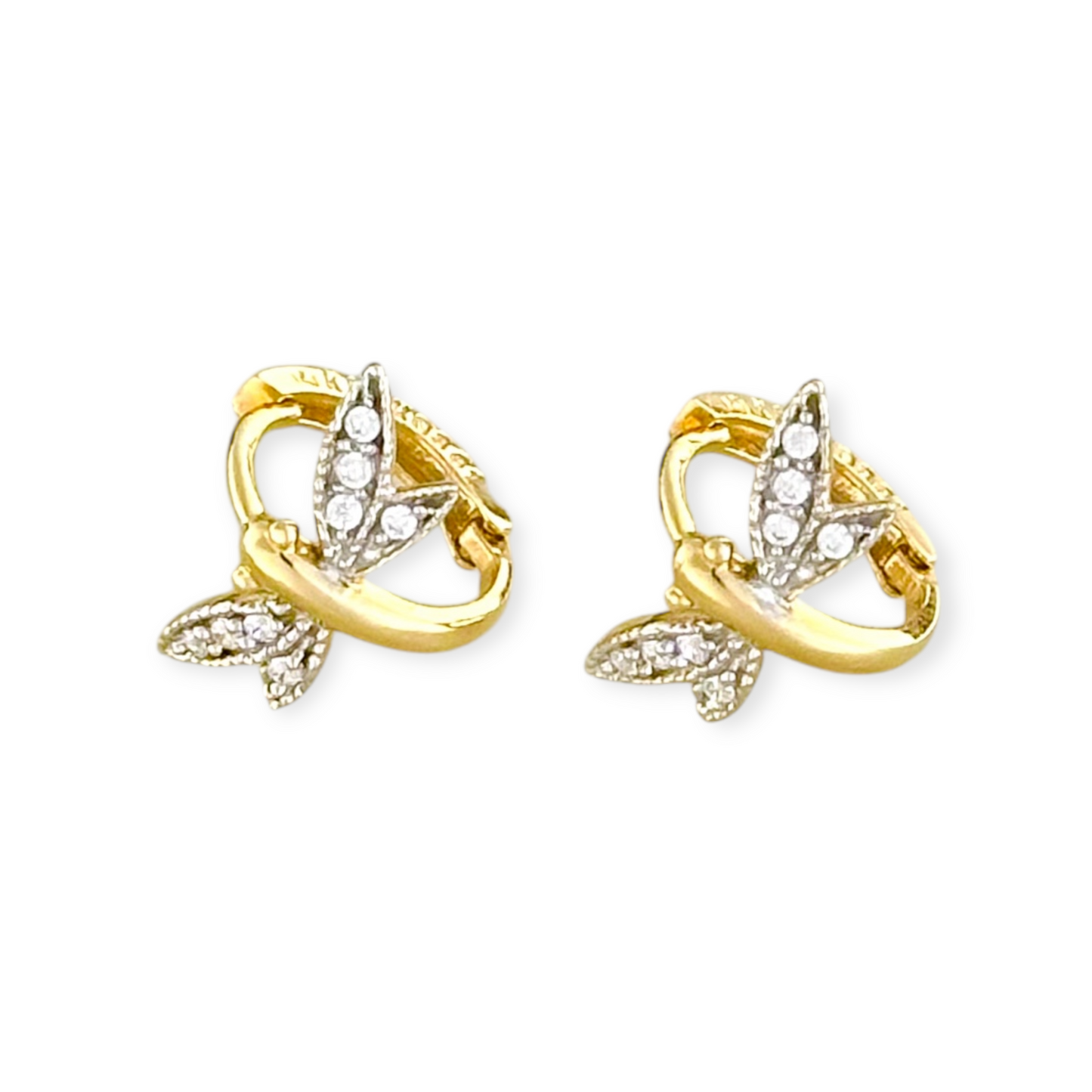 HUGIE LIBELULA ORO 14K