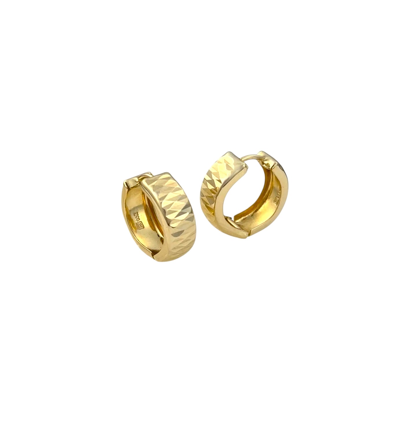 HUGIE DIAMANTADO ORO 14K