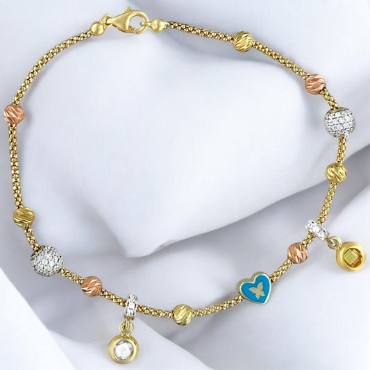 PULSERA PANDORA ORO 10K