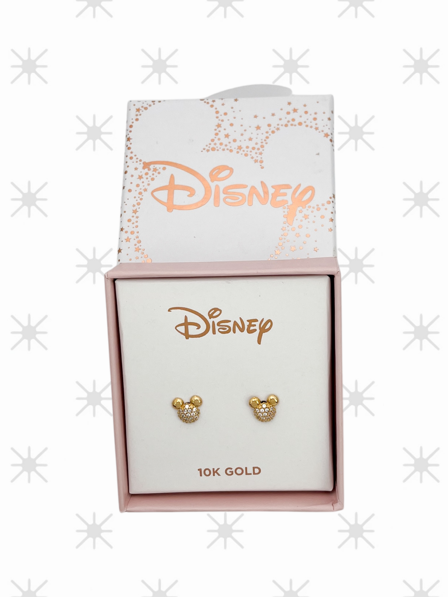 BROQUEL MICKEY ZIRCONIA DISNEY ORO K