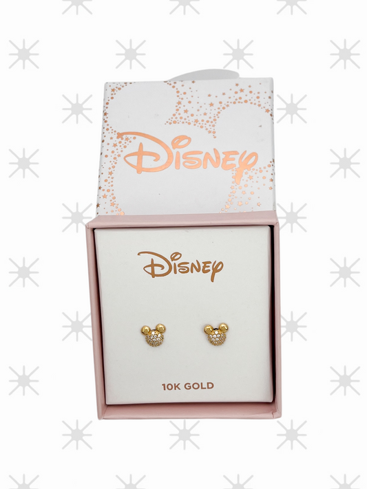 BROQUEL MICKEY ZIRCONIA DISNEY ORO K