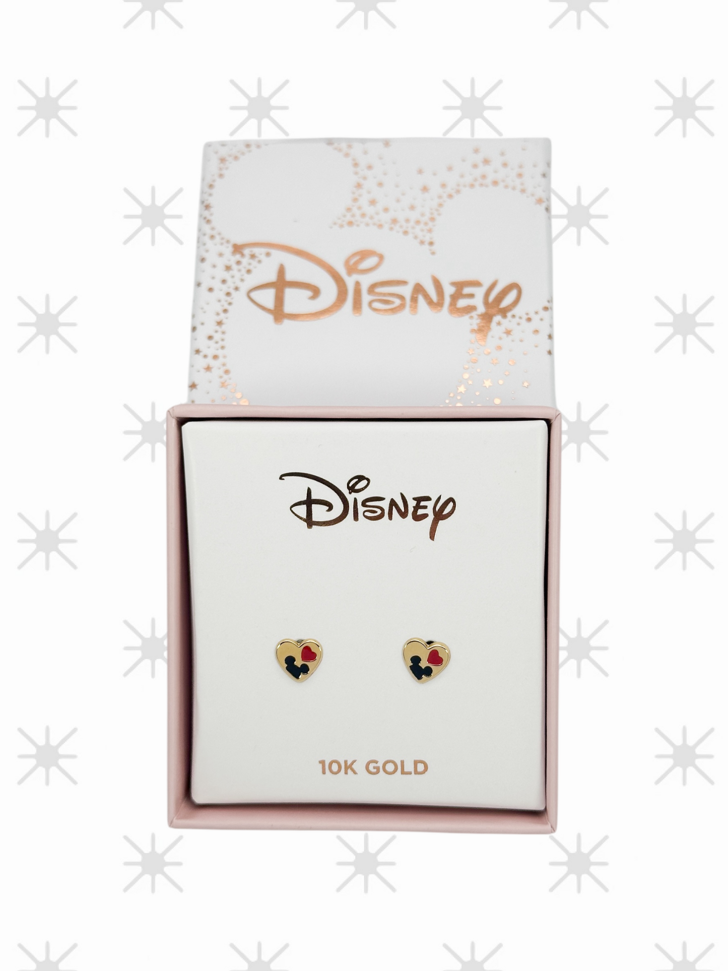 BROQUEL MICKEY  CORAZON  ESM DISNEY ORO 10K