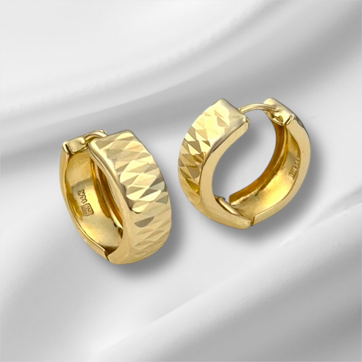 HUGIE DIAMANTADO ORO 14K