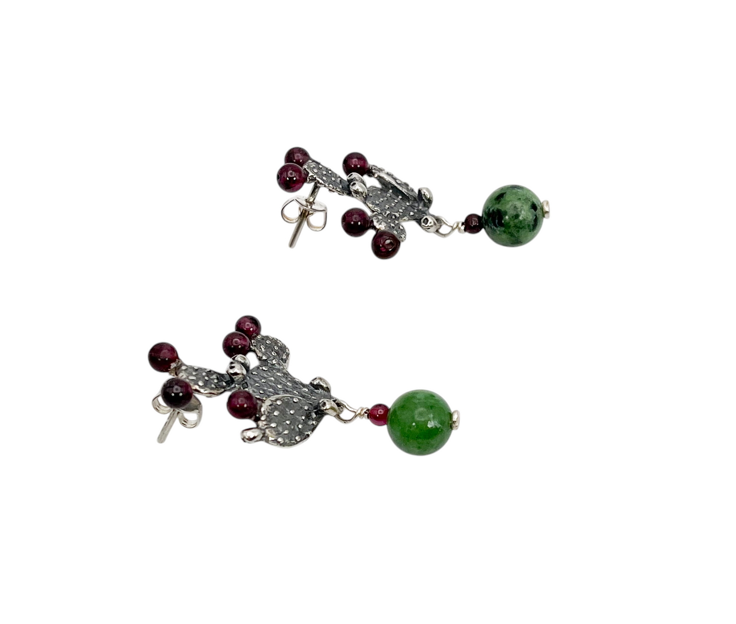 ARETE NOPALES PLATA .925