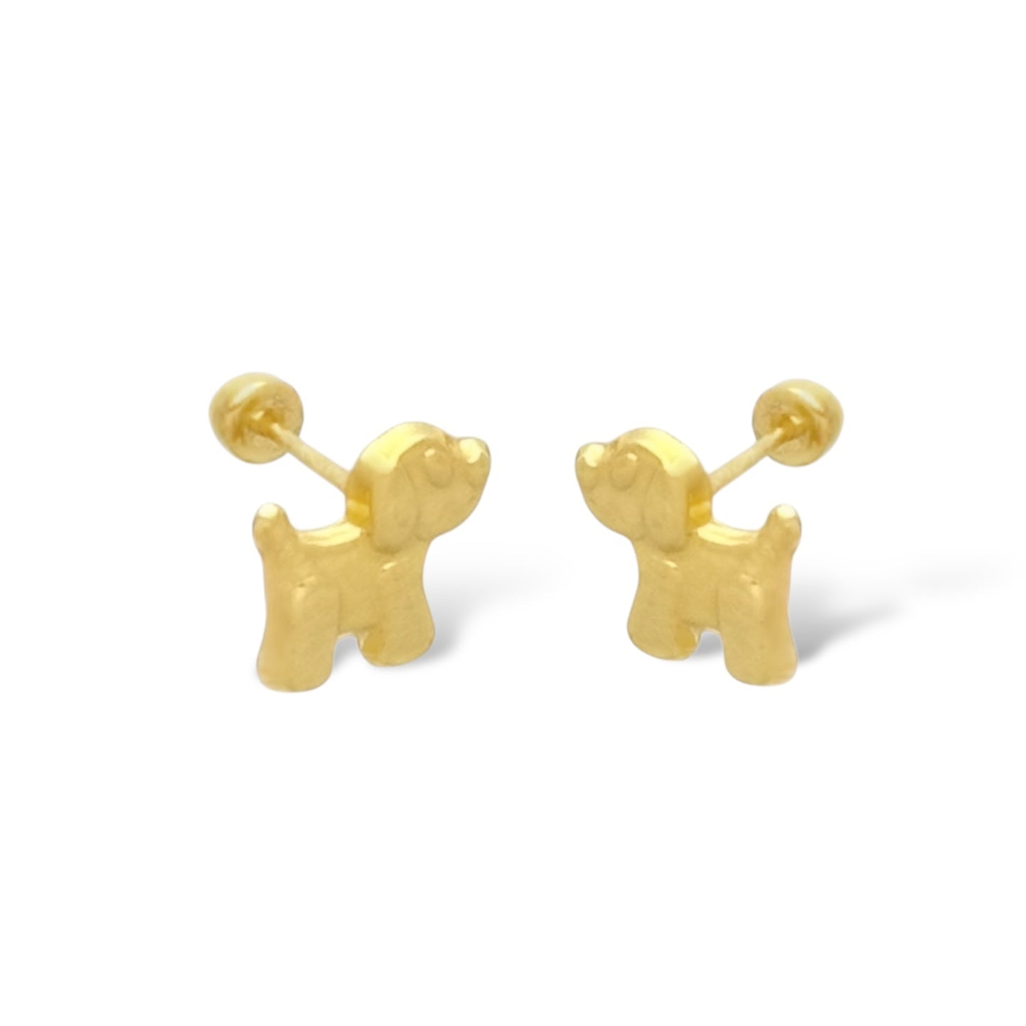 BROQUEL PERRO ORO 10K