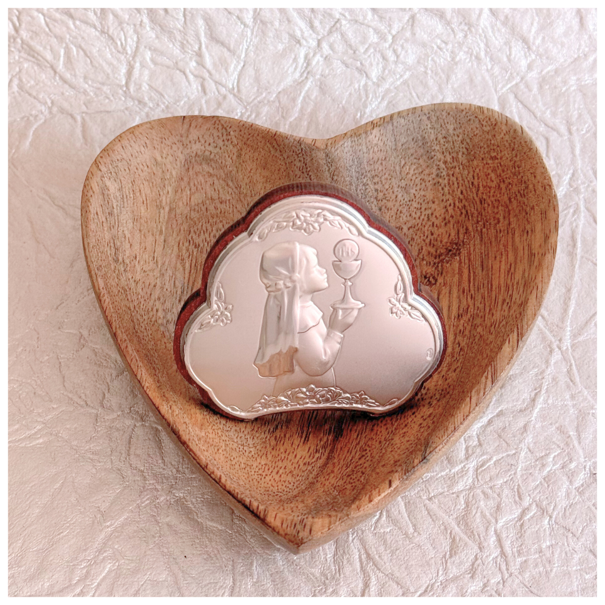 RETABLO PRIMERA COMUNION PLATA